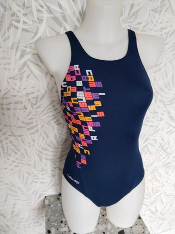 Maillot de bain femme 1 pièce Nabaiji Decathlon taille 36/38