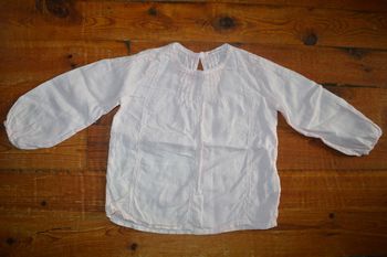 Tee shirt manches longues en lin Monoprix 3 ans