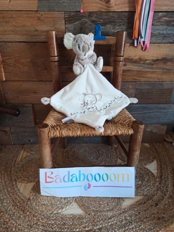 Doudou panda Nicotoy tbe