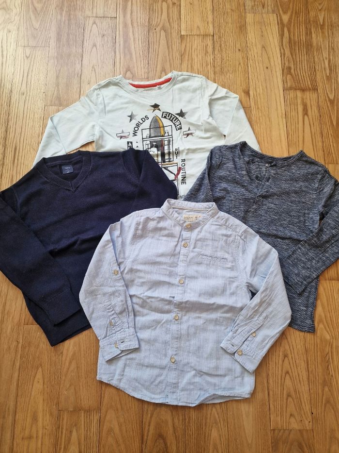 👕 Lot complet vêtements garçon 5 ans – marques IKKS, Levi’s, Adidas, Zara, Gap… 👦 - photo numéro 5