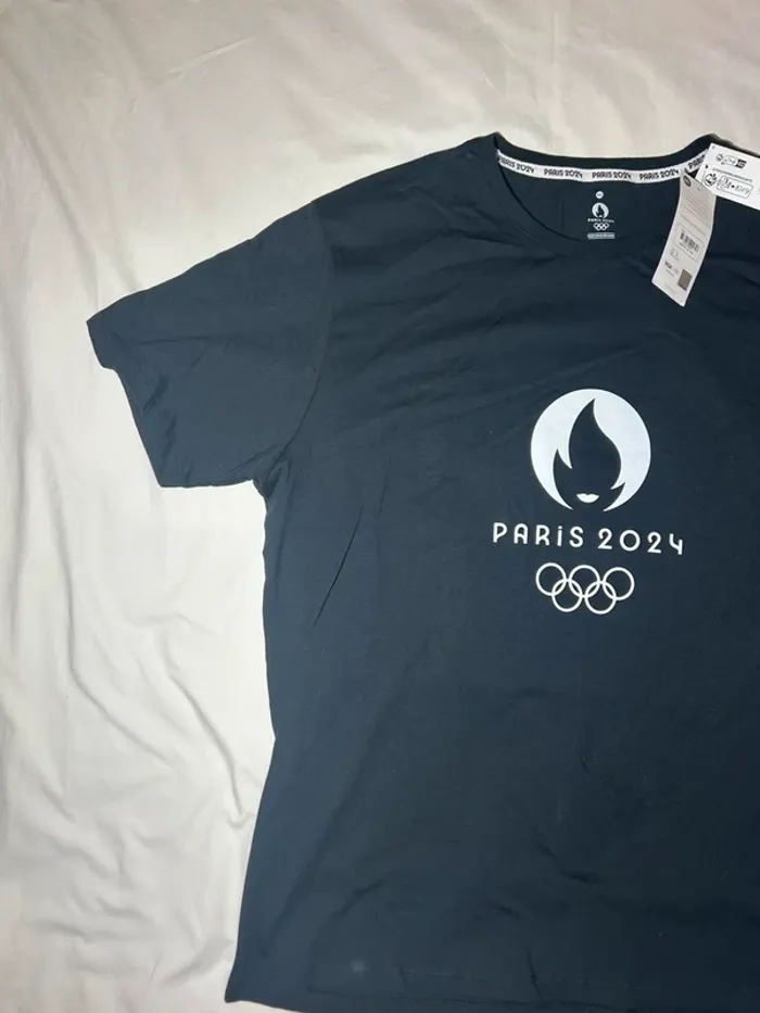 T-shirt noir jeux olympiques Paris 2024 - photo numéro 8