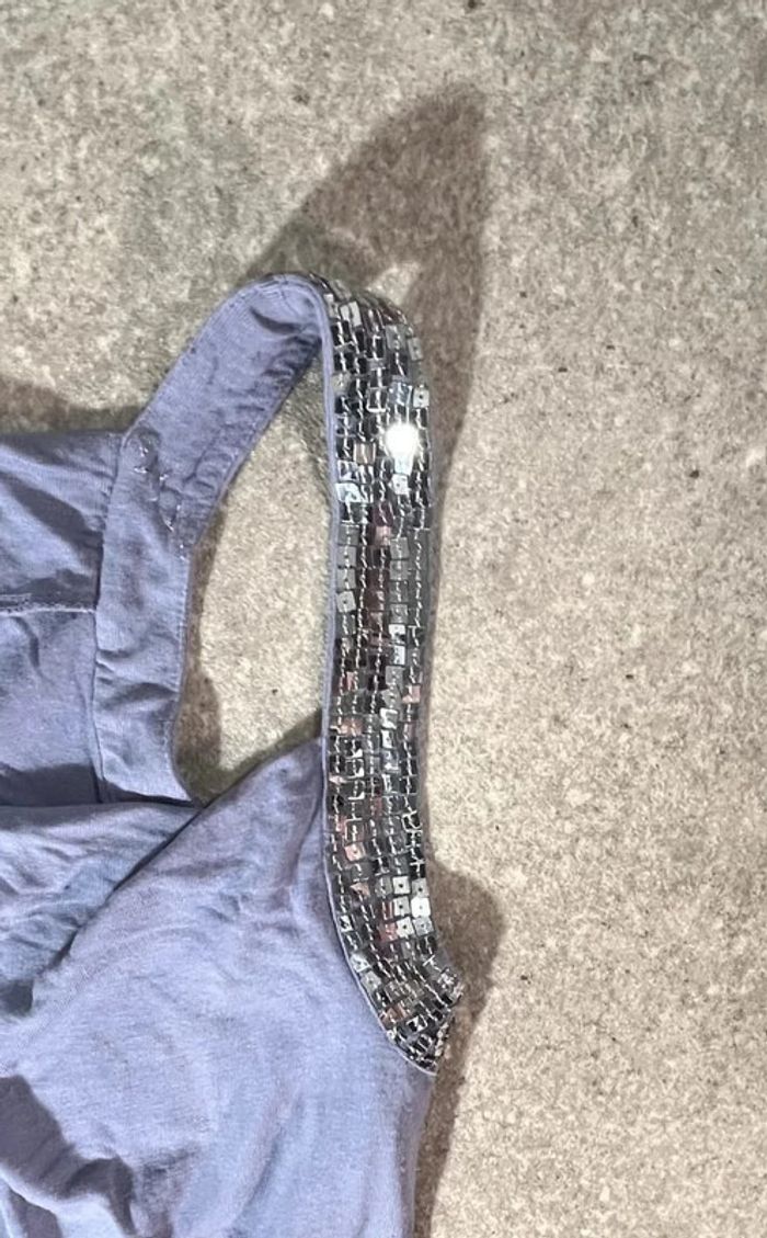 💥 Robe sans manches avec détails sequins taille S-M 💥 - photo numéro 5