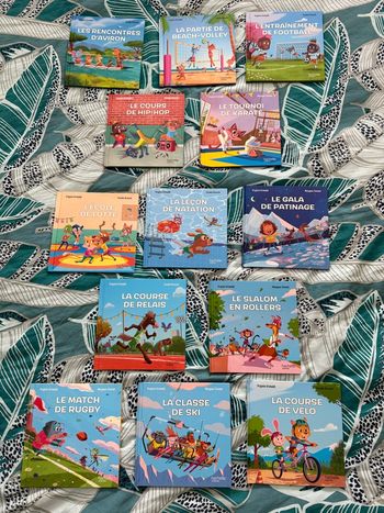 Lot de 13 livres - Collection « Esprit Sportif »