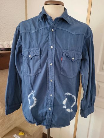 Chemise jean manches longues Levis L vintage
