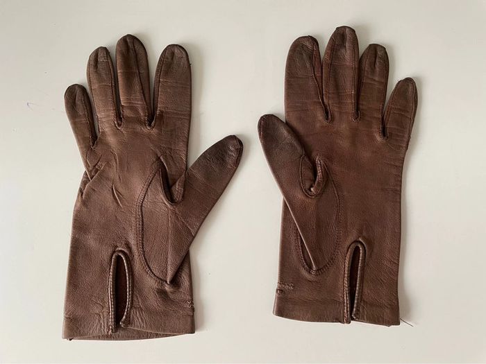 Gant marron femme - photo numéro 3