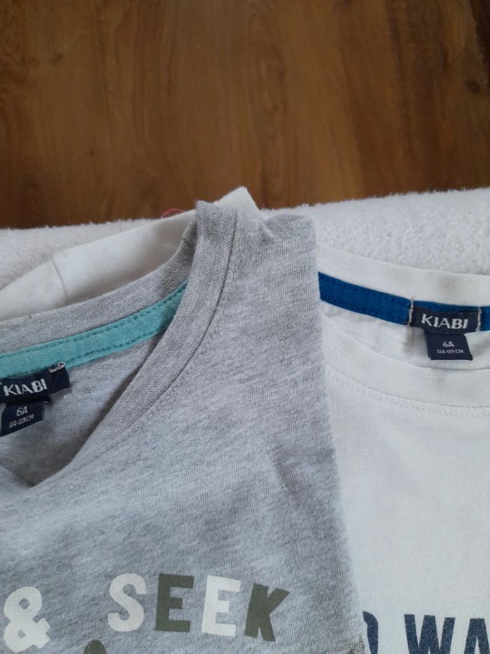 Lots de 6 tee-shirts - photo numéro 2