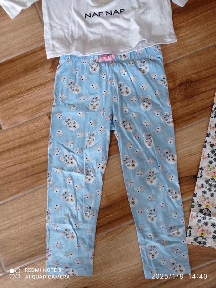 Lot 2 pyjamas fins liberty Naf Naf 4 ans - photo numéro 5