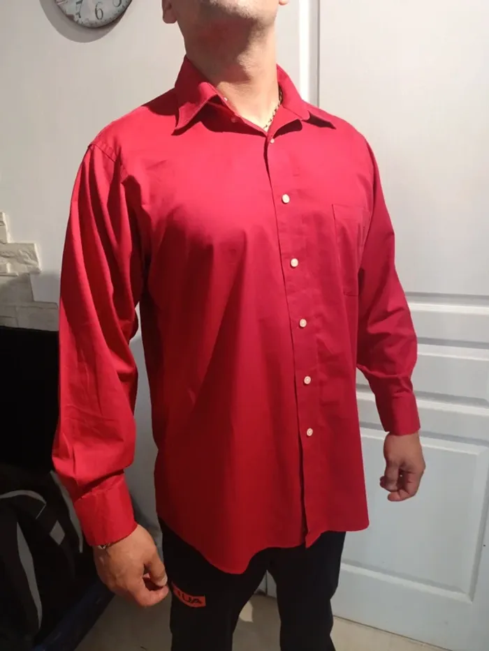 Chemise chaps manche longue Unie