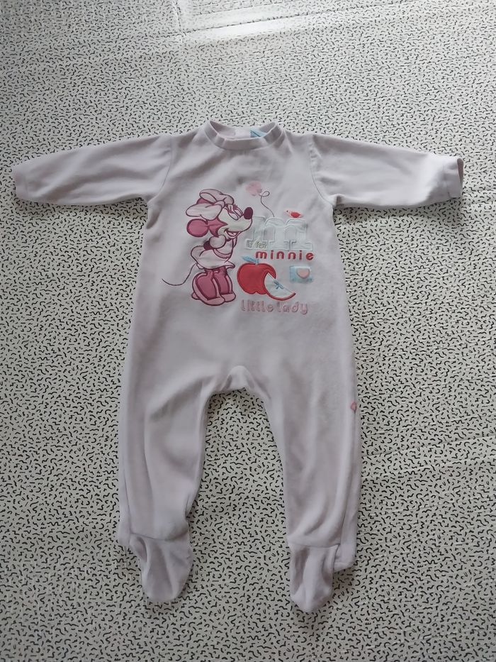 Pyjama Disney Baby Minnie 18 mois – velours doux