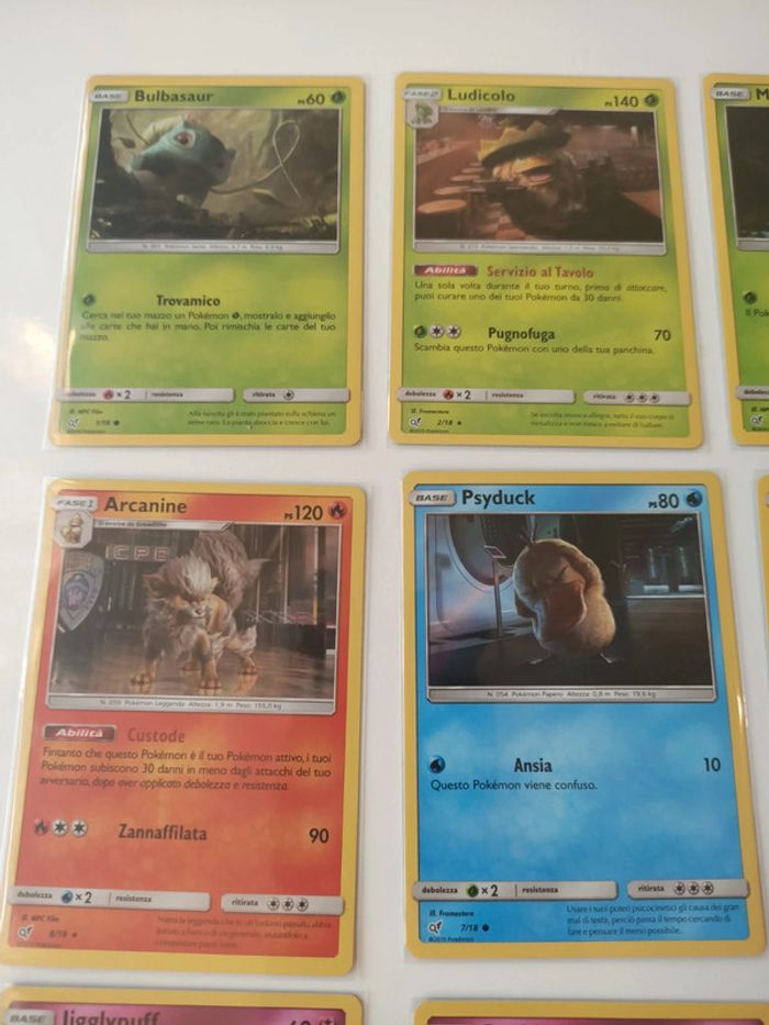 Lot De Cartes Pokémon Détective Pikachu - photo numéro 3