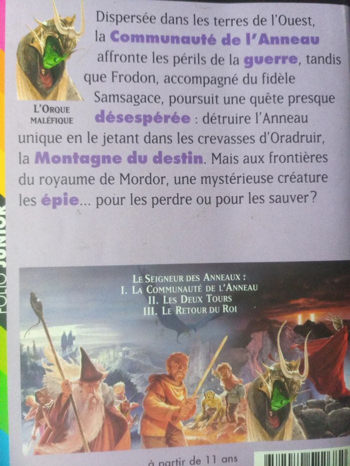 J.R.R. Tolkien Le seigneur des anneaux Les deux tours - photo numéro 3