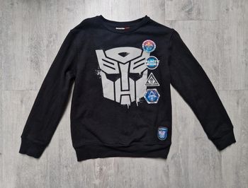 Sweat noir zara 9 ans robot