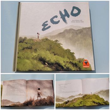 Très beau livre format paysage Echo, Éditions Le P'tit Paquet (68)