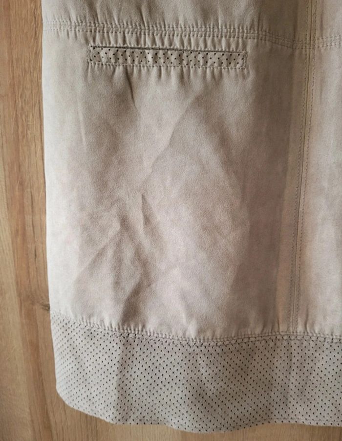 Robe sans manches beige Miss Captain Taille 38 - photo numéro 3