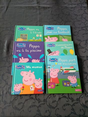 Livres Peppa Pig lot de 6