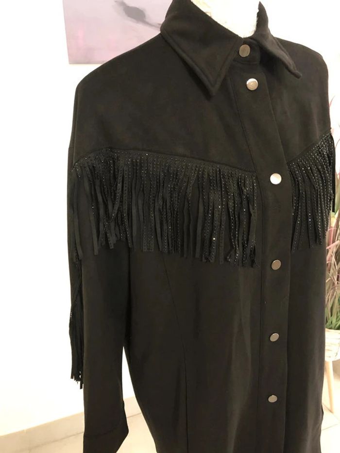 Veste à franges Zara neuve taille XS - photo numéro 5