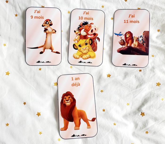 Cartes étape - Le Roi Lion - photo numéro 4