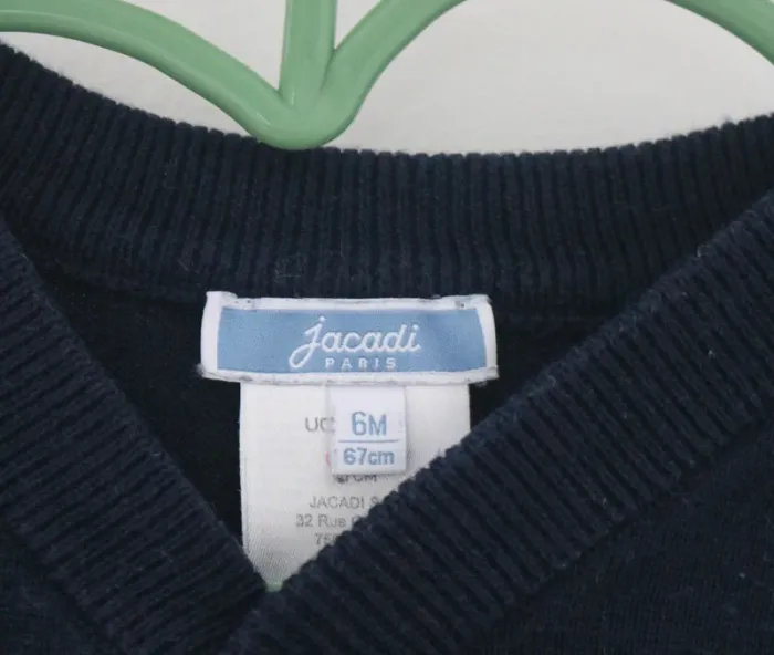Ensemble haut/salopette Lee Cooper et gilet Jacadi 6 mois - photo numéro 17