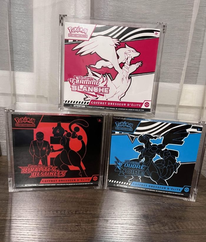 Protections acrylique etb pokemon