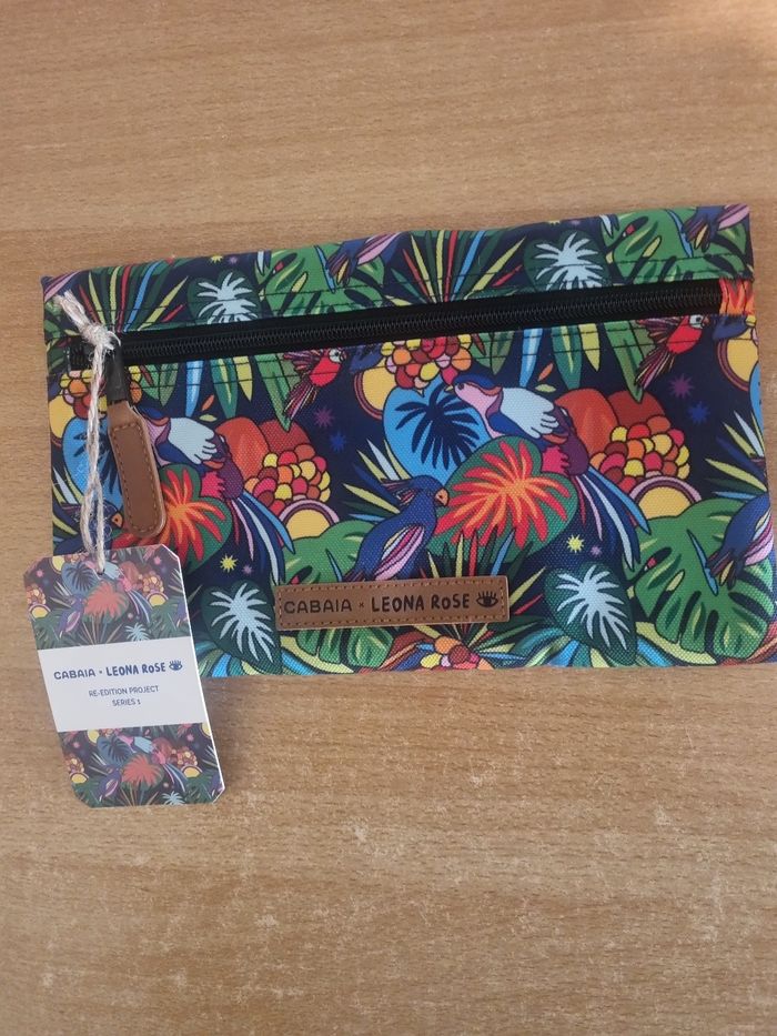 Pochette frontale Leona Rose Cabaïa pour sac Adventurer Small ou Medium - photo numéro 2