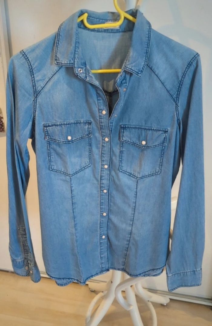 Chemise jeans
