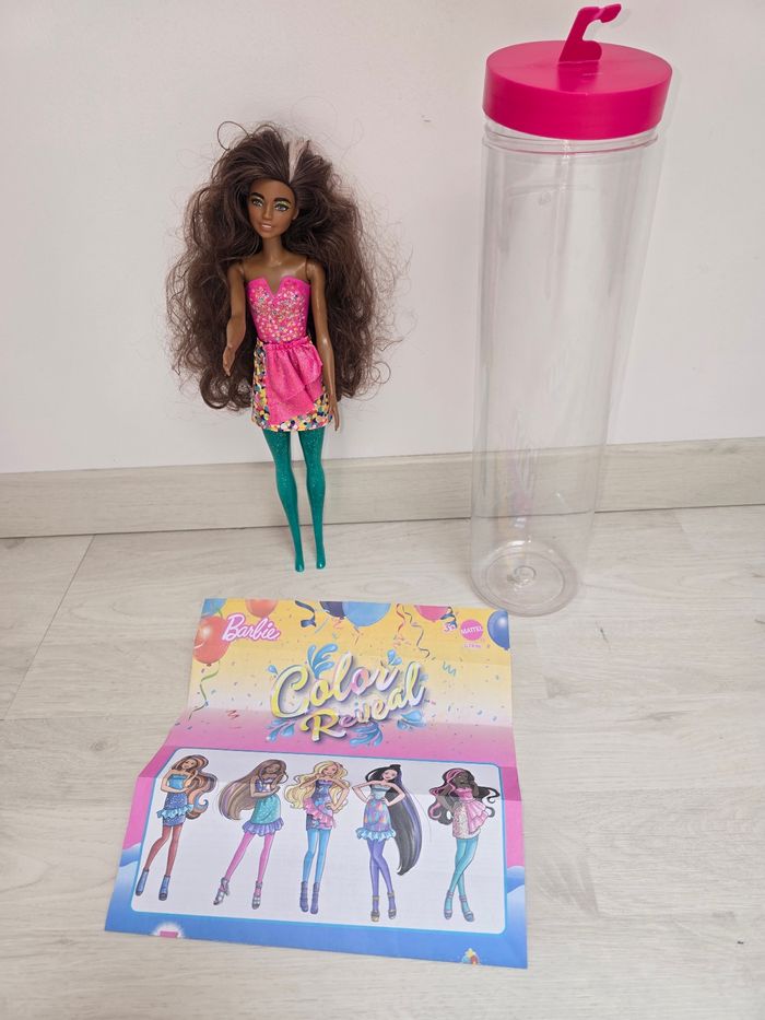 Barbie change color