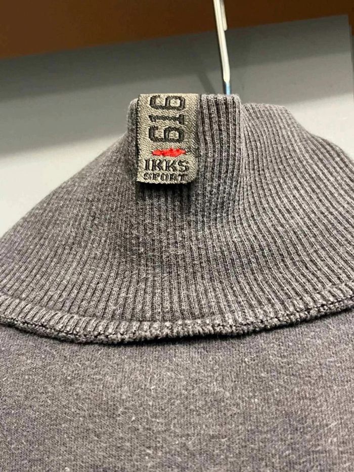 Veste  gilet  femme  IKKS sport  XS 34  gris - photo numéro 5