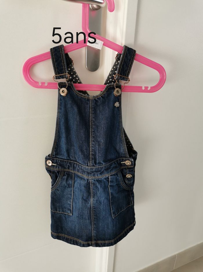 Robe en jean fille 5ans