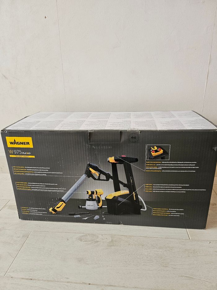 🎨 Idée cadeau : Pistolet à peinture Wagner W975 Flexio neuf dans l'emballage - photo numéro 3