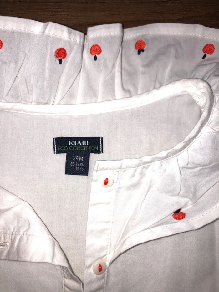 Chemise fille kiabi 🌺 24 mois très bon état - photo numéro 3