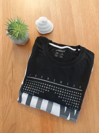 Lot de 2 T-shirts manches longues