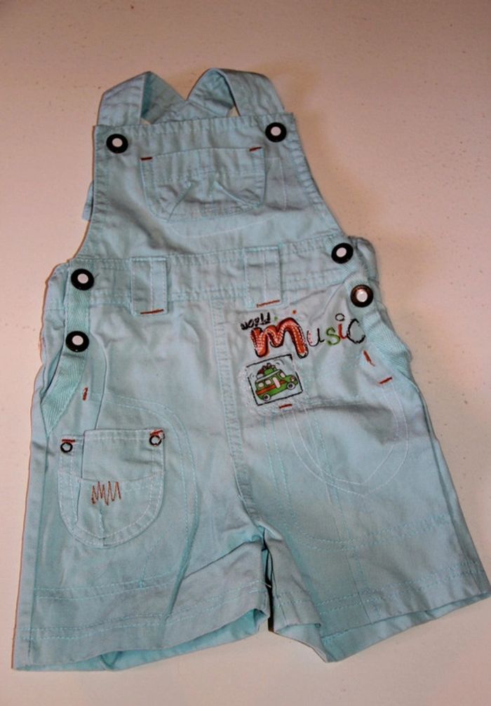 Lot 3 mois shorts salopettes tee-shirts - photo numéro 16