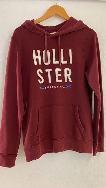 Sweat a capuche et poches Hollister violet taille S