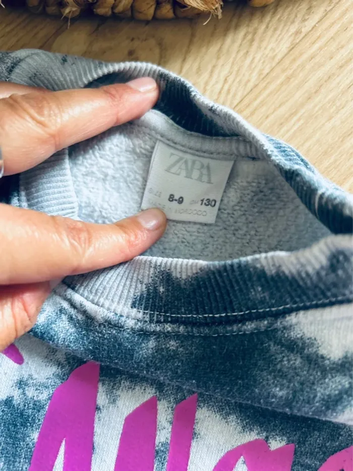 Ensemble tie&dye fille Zara 8-9ans 130cm - photo numéro 3