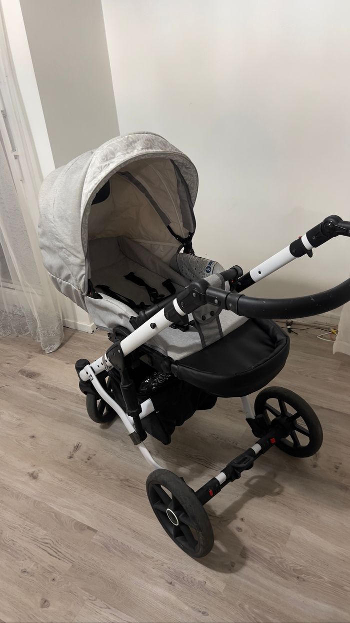 Poussette 2-en-1 avec nacelle et assise - photo numéro 6