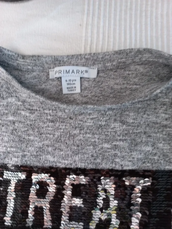 Pull gris Chine 10 ans - photo numéro 3