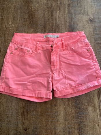 Short taille basse rose bonbon Le lys taille 38