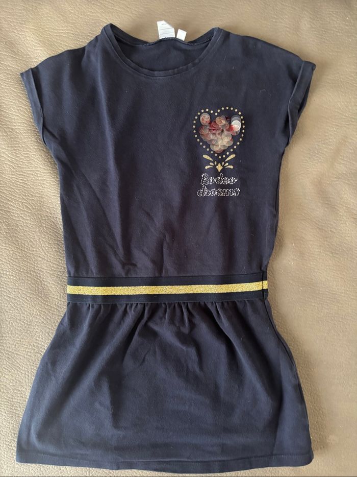 Petite robe bleu marine