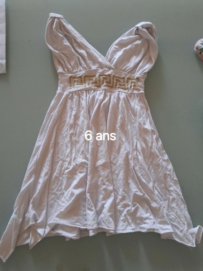 Tunique blanche 6 ans