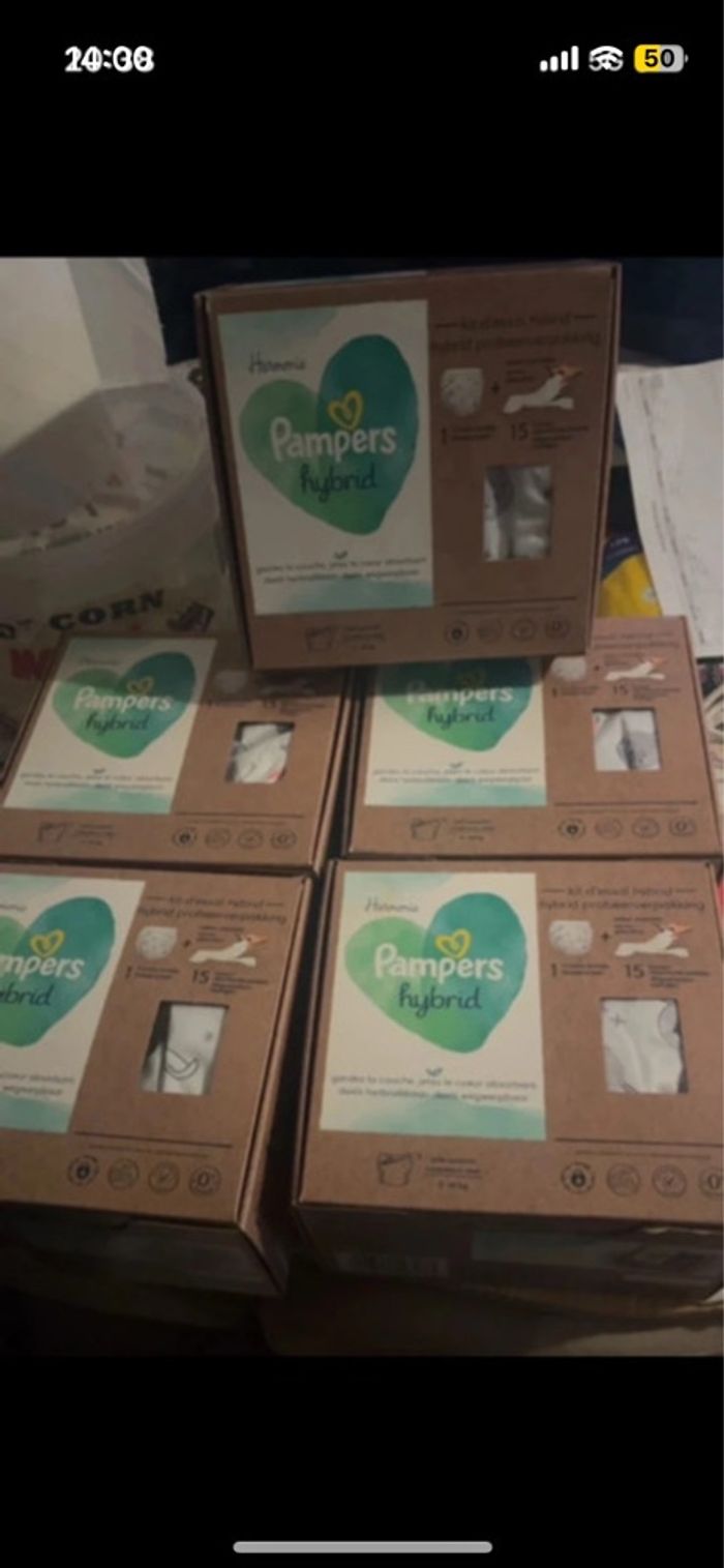 Couches lavables  Pampers