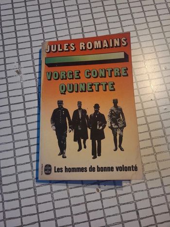 Vorge contre quinette