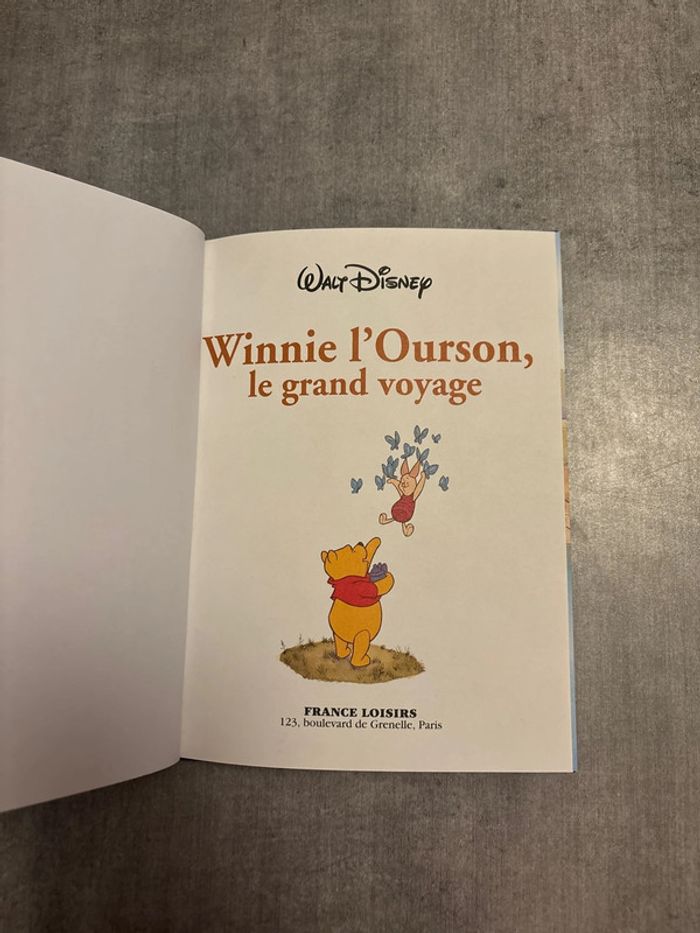 Livre Winnie, l’ourson, le grand voyage - photo numéro 3