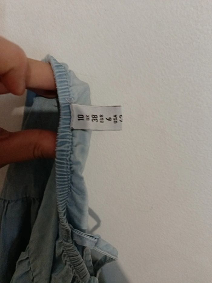 Robe courte T 38 denim  co - photo numéro 3