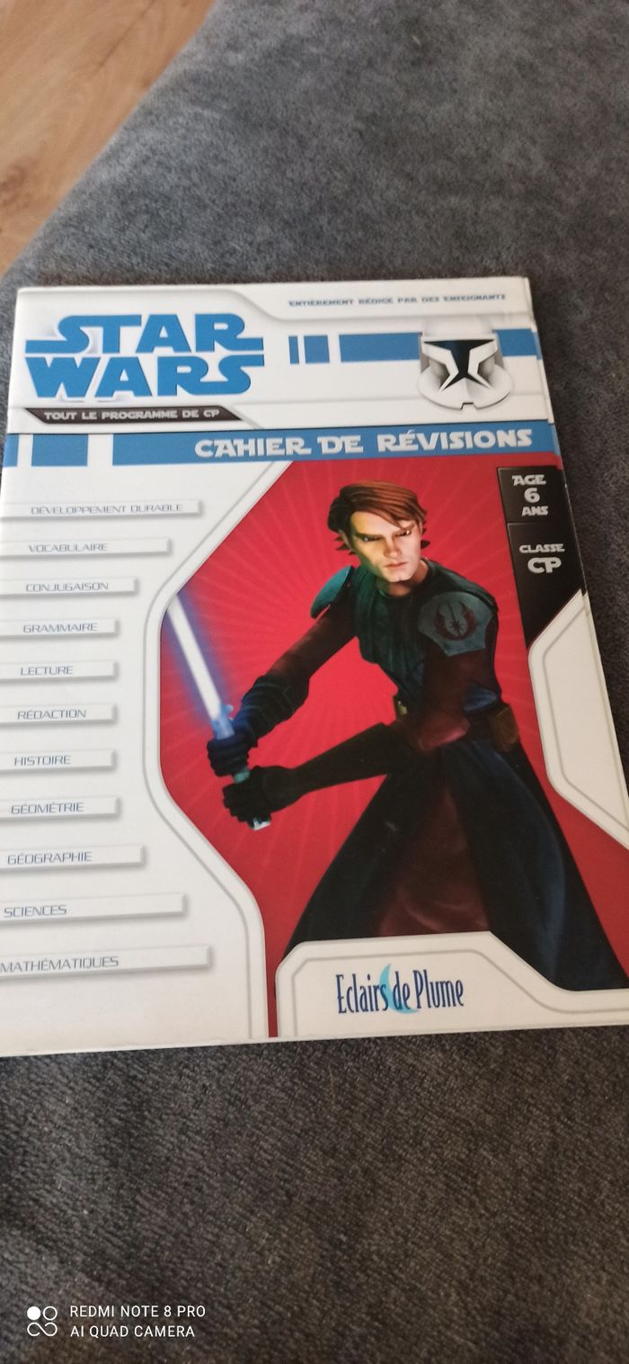 Cahier d activites star wars - photo numéro 1