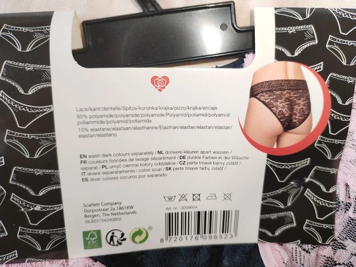 Lot slip femme taille L - photo numéro 3