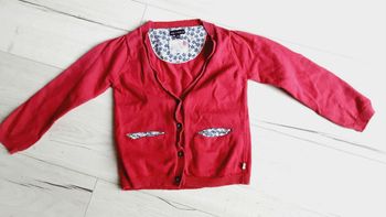 Vêtement fille gilet fuschia Sergent Major 4 ans