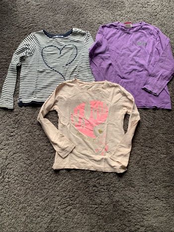 Lot de t-shirts fille