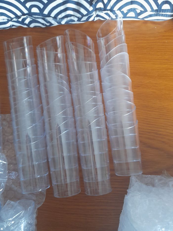 lot de 140 verrines transparentes - photo numéro 8