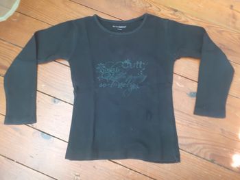 Sweet noir motif ecriture