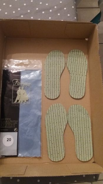 Lot de semelles